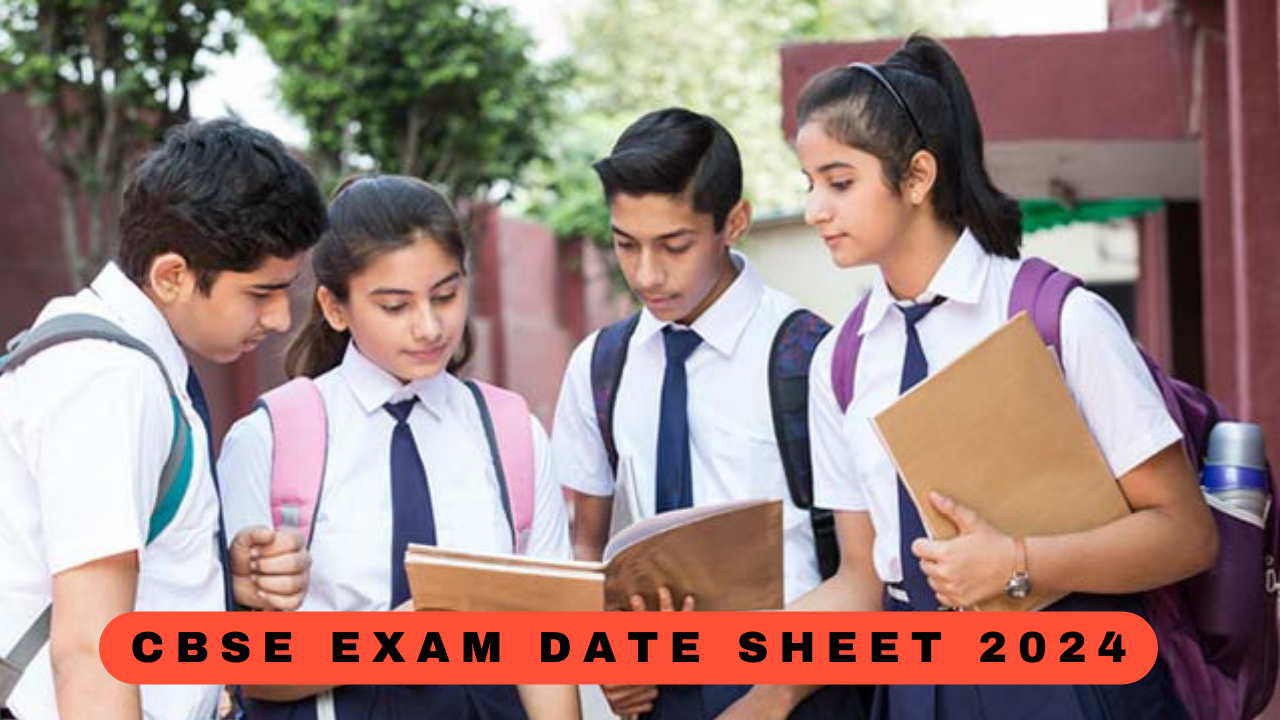 CBSE Exam Date Sheet 2024: CBSE Class 10th and 12th Exam Date Sheet Download PDF