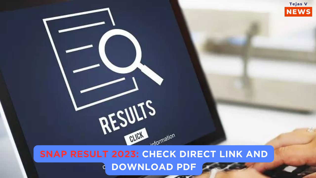 SNAP Result 2023: SNAP MBA Entrance Exam Result Released Today, Check Direct Link and Download PDF